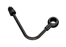 Goodridge 11-17 Harley Davidson Softail Models Front ABS Banjo Adaptor - Black