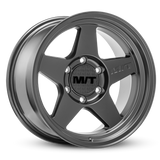 Mickey Thompson Open 5 Black Wheel - 18X9 5X5.5 BP 5in BS 0 Offset 108.1mm Bore