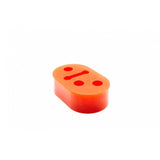 Turbo XS Universal 12mm Two Position Polyurethane Exhaust Hanger - Red