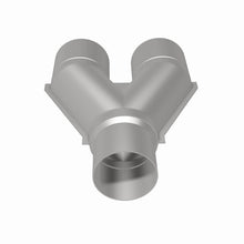 Load image into Gallery viewer, MagnaFlow Universal Trans Y-Pipe All SS 4inch (Dual) 3.5inch (Single) x 13inch (Overall)