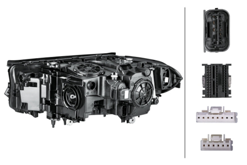 Hella 2017-2019 BMW 530e xDrive Headlight Assembly