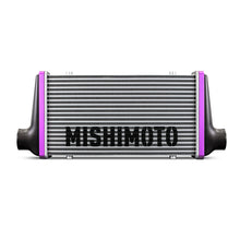 Load image into Gallery viewer, Mishimoto Universal Carbon Fiber Intercooler - Gloss Tanks - 450mm Gold Core - C-Flow - P V-Band