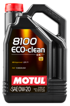 Load image into Gallery viewer, Motul 5L Synthetic Engine Oil 8100 0W20 Eco-Clean