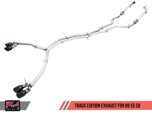 Load image into Gallery viewer, AWE Tuning Audi B9 S5 Sportback Track Edition Exhaust - Non-Resonated (Black 102mm Tips)