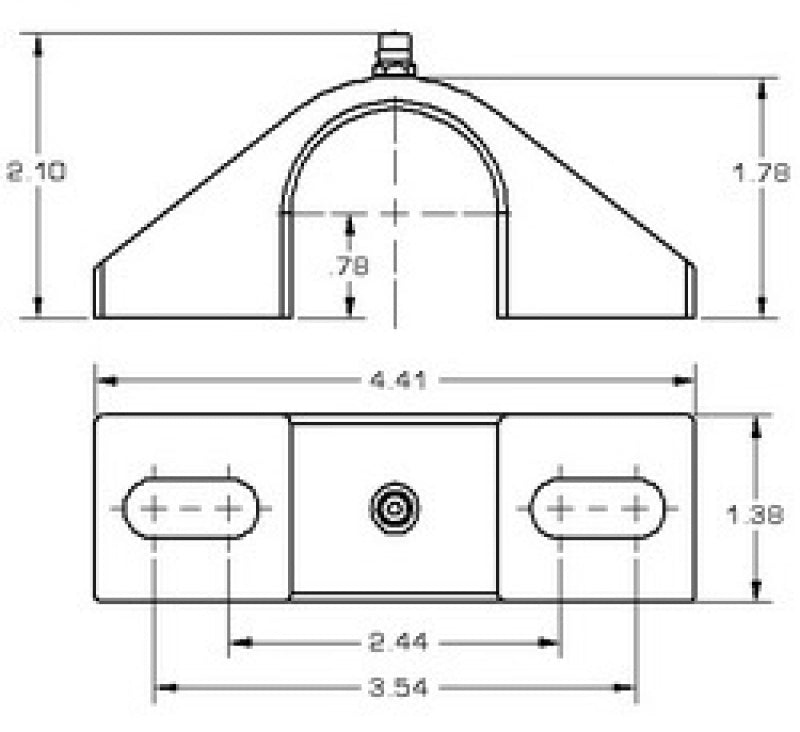 Hotchkis Style B 3/4in Heavy Duty Billet Sway Bar Bushing Brackets