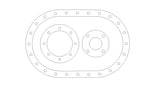 Cometic NASCAR .059in CFM-20 Fuel Cell Gasket Kit