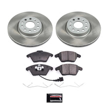 Load image into Gallery viewer, Power Stop 06-10 Volkswagen Passat Front Semi-Coated Rotor Kit