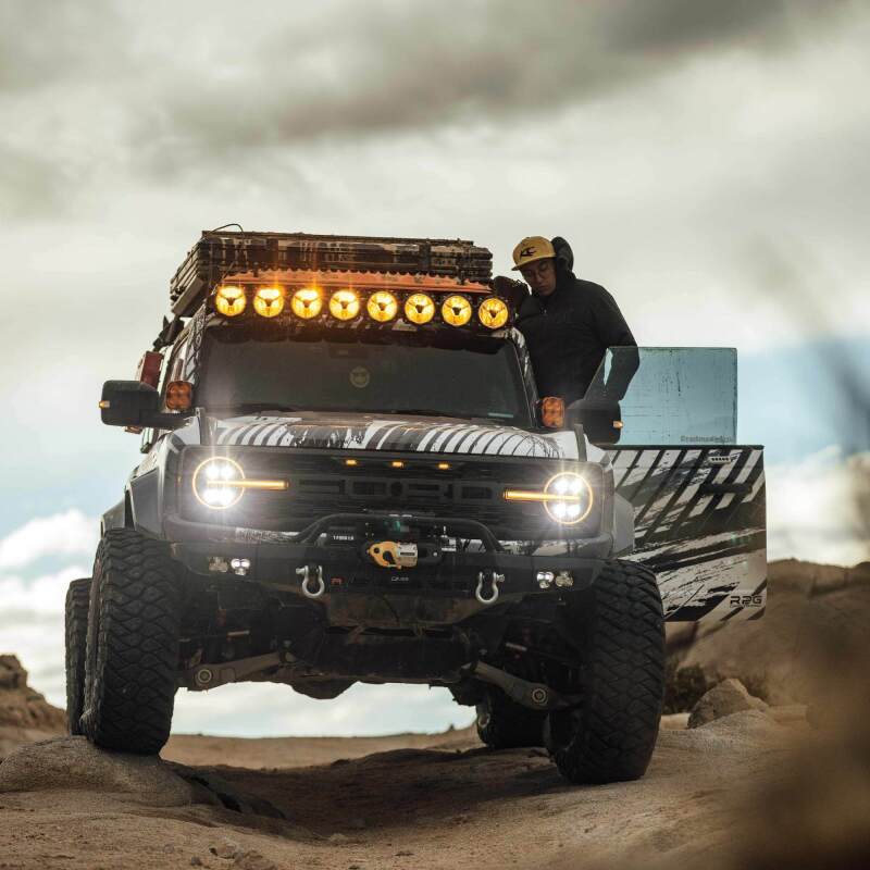 KC HiLiTES Gravity Titan LED Light Bar - 50in. (8-Light)