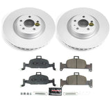 Power Stop 2021 Audi Q5 Sportback Front Z23 Coated Brake Kit