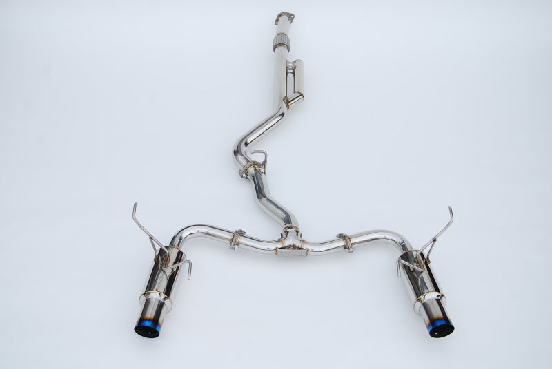 Invidia 2022+ Subaru WRX N1 Twin Outlet Single Layer Tip Cat-Back Exhaust