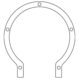 Cometic Ford 59A Flathead V8 .015in Fiber Timing Cover Gasket