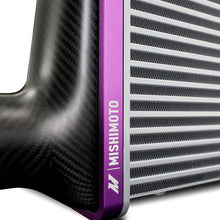 Load image into Gallery viewer, Mishimoto Universal Carbon Fiber Intercooler - Matte Tanks - 600mm Black Core - C-Flow - BL V-Band