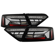 Load image into Gallery viewer, Spyder Apex 13-17 Audo A5 / S5 / RS5 (Factory LED) LED Tail Lights - Blk (ALT-YD-AA513LED-SEQGR-BK)