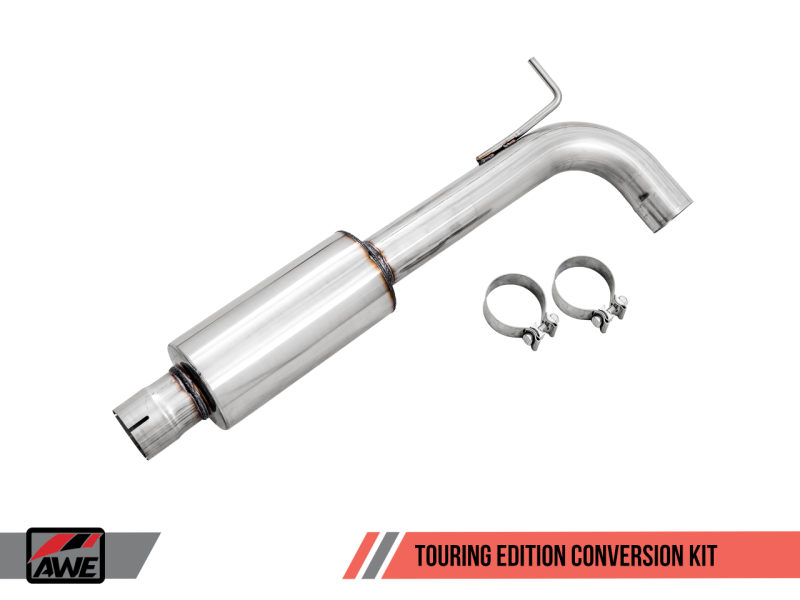 AWE Tuning Volkswagen GTI MK7.5 2.0T Touring Edition Exhaust w/Chrome Silver Tips 102mm