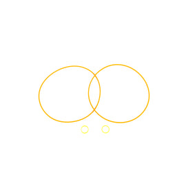 Cometic Hd All 110in Cvo Twin Cam Base Seal Kit, Orange Viton