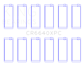 King Engine Bearings BMW M20/M50 2.0L/2.5L/2.7L (Size +.026mm) Connecting Rod Bearing Set