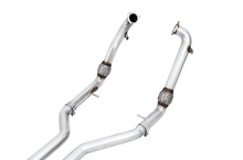 Load image into Gallery viewer, AWE Tuning Audi B9 S4 Track Edition Exhaust - Non-Resonated (Silver 102mm Tips)