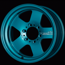 Load image into Gallery viewer, Advan GT Heavy 17X8.5 -10 6x139.7 Racing Turquoise Wheel