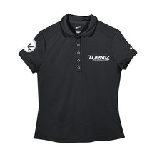 Load image into Gallery viewer, Turn 14 Distribution Womens Black Dri-FIT Polo - Small (T14 Staff Purchase Only)