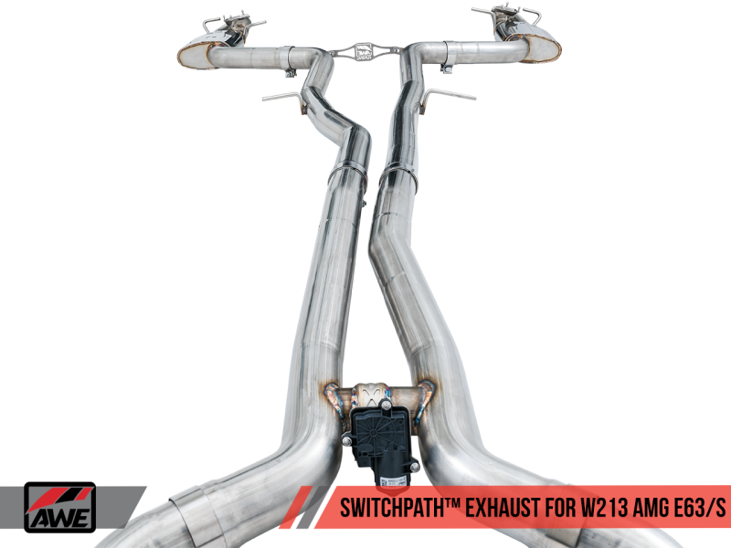 AWE Tuning Mercedes-Benz W213 AMG E63/S Sedan/Wagon SwitchPath Exhaust System - for Non-DPE Cars