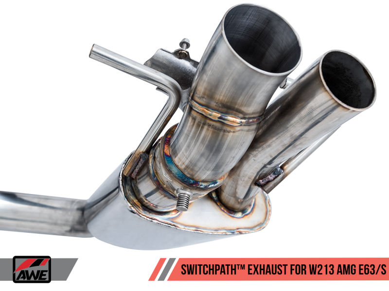 AWE Tuning Mercedes-Benz W213 AMG E63/S Sedan/Wagon SwitchPath Exhaust System - for Non-DPE Cars