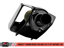 Load image into Gallery viewer, AWE Tuning Audi B9/B9.5 S4/S5/RS5 3.0T Carbon Fiber AirGate Intake w/ Lid