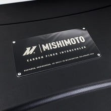 Load image into Gallery viewer, Mishimoto Universal Carbon Fiber Intercooler - Gloss Tanks - 600mm Black Core - C-Flow - GR V-Band