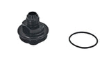 Fuelab Replacement Filter Cap -10AN Outlet - Black