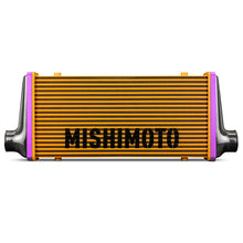 Load image into Gallery viewer, Mishimoto Universal Carbon Fiber Intercooler - Matte Tanks - 600mm Gold Core - C-Flow - GR V-Band