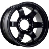 Gram Lights 57DR-X 17X8.5 -10 6-139.7 Semi Gloss Black