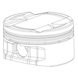 CP Piston & Ring Set for Mustang 4.6L 3 valve - Bore (STD) - Compression Ratio (9.6:1)