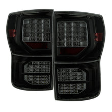 Load image into Gallery viewer, Xtune Toyota Tundra 07-13 LED Tail Lights Black Smoked ALT-JH-TTU07-LED-G2-BSM