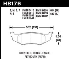 Load image into Gallery viewer, Hawk SRT4 Performance Ceramic Street Rear Brake Pads