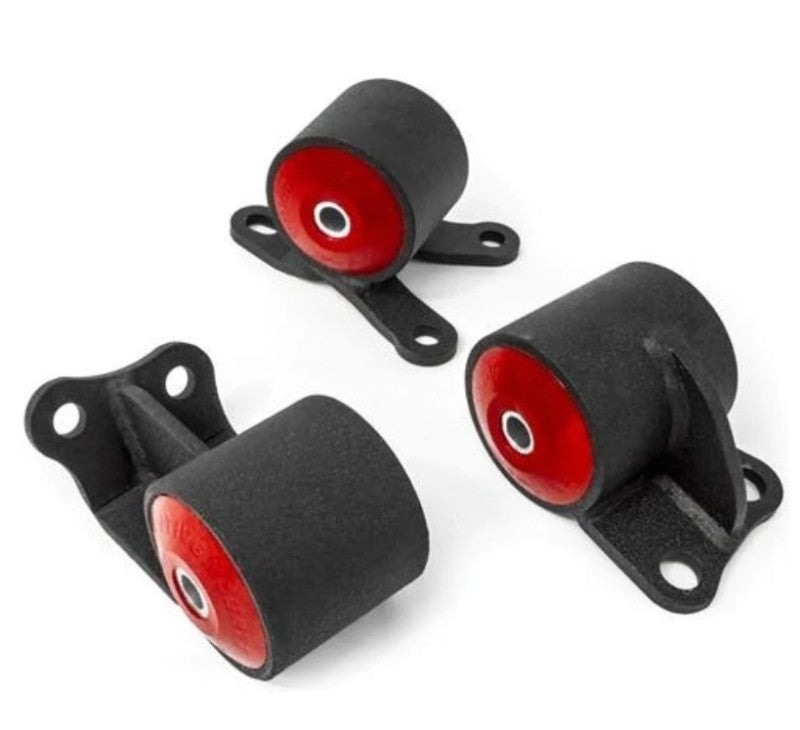 Innovative 92-95 Civic B/D Series Black Steel Mounts 75A Bushings (Auto Chassis Auto Trans)