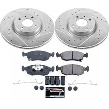 Load image into Gallery viewer, Power Stop 13-18 Fiat 500 Front Z23 Evolution Sport Brake Kit