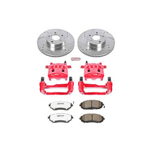 Load image into Gallery viewer, Power Stop 05-06 Saab 9-2X Front Z26 Street Warrior Brake Kit w/Calipers