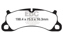 Load image into Gallery viewer, EBC 12-15 Porsche 911 (991) (Cast Iron Rotor only) 3.8 Carrera S Yellowstuff Front Brake Pads