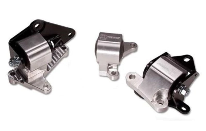 Innovative 96-00 Civic H-Series Silver Aluminum Mounts 75A Bushings