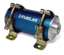 Load image into Gallery viewer, Fuelab Prodigy High Pressure EFI In-Line Fuel Pump - 1500 HP - Blue