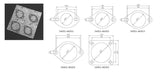 HKS Gasket 60mm Universal EX (2pcs)