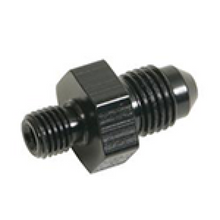 Load image into Gallery viewer, Fragola -6AN x 10mm x 1.0 Male Adapter-Weber - Black