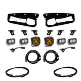 Baja Designs 2021+ Ford Bronco Amber SAE Fog Pocket Kit w/Upfitter