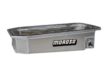 Load image into Gallery viewer, Moroso AJPE TFX 96/TFX 2000/TFX 2002 Funny Car Wet Sump 4.25in-6.25in Aluminum Oil Pan