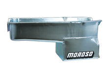 Load image into Gallery viewer, Moroso 80-85 Chevrolet Small Block (w/Passenger Side Dipstick) Wet Sump 7qt 9.5in Steel Oil Pan