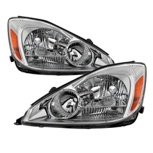 Load image into Gallery viewer, Xtune Toyota Sienna 2004-2005 Halogen Only OEM Style Headlights Chrome HD-JH-TSIE04-AM-C