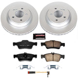 Power Stop 12-13 Mercedes-Benz S350 Rear Z23 Evolution Sport Coated Brake Kit