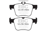 EBC 14-20 Audi S3 2.0 Turbo Yellowstuff Rear Brake Pads