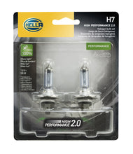 Load image into Gallery viewer, Hella H7 12V 55W PX26D HP 2.0 Halogen Bulbs