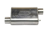 BBK VariTune Adjustable Performance Muffler 2-1/2 Offset/Offset Stainless Steel