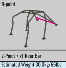 Load image into Gallery viewer, Cusco 91-00 Toyota Soarer Sfty21 Through Dash 7pt 2 Passenger Roll Cage - White (S/O / No Cancel)